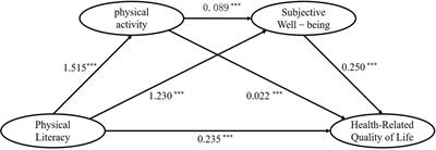 Physical literacy and health of Chinese medical students: the chain mediating role of physical activity and subjective well-being